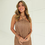 The Fringe Fever Set - Lt Mocha