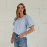 Tabby Textured Top