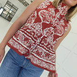 Juniper Peplum Top