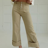 Challenge Accepted Cuffed Jeans