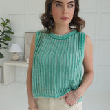 Mako Sweater Vest - Kelly Green