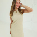 Cadence Midi Dress - Khaki