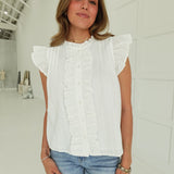 The Frolic Top - White