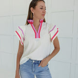 Bethan Top - Cream