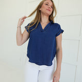 Leslie Trimmed Top