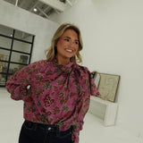 Rachael Printed Blouse