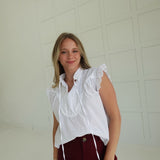 Vienna With Love Blouse - White