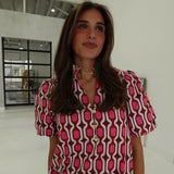 Syd Midi Dress - Berry
