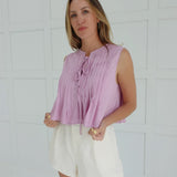 Maeve Linen Shorts - Cream