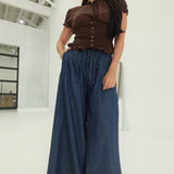 Causey Wide-Leg Trousers