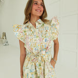 Cobblestone Roads Mini Dress