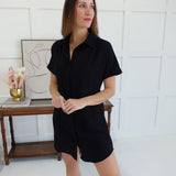 Killing Time Mini Dress - Black