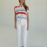 Spring Stunner Pants - White