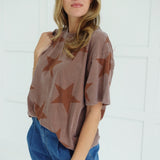 Comet Tee - Chestnut