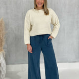 Never Shy Wide Leg Pants