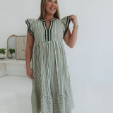 Sam I Am Midi Dress - Green