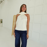 Envy of Elegancy Top - Champagne