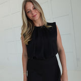 Darcie Romper Dress - Black