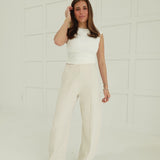Hip & Profess Trousers - Cream