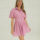 Sanders Mini Dress - Pink