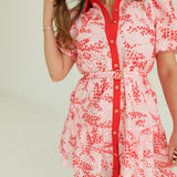 Cherry Blossom Mini Dress