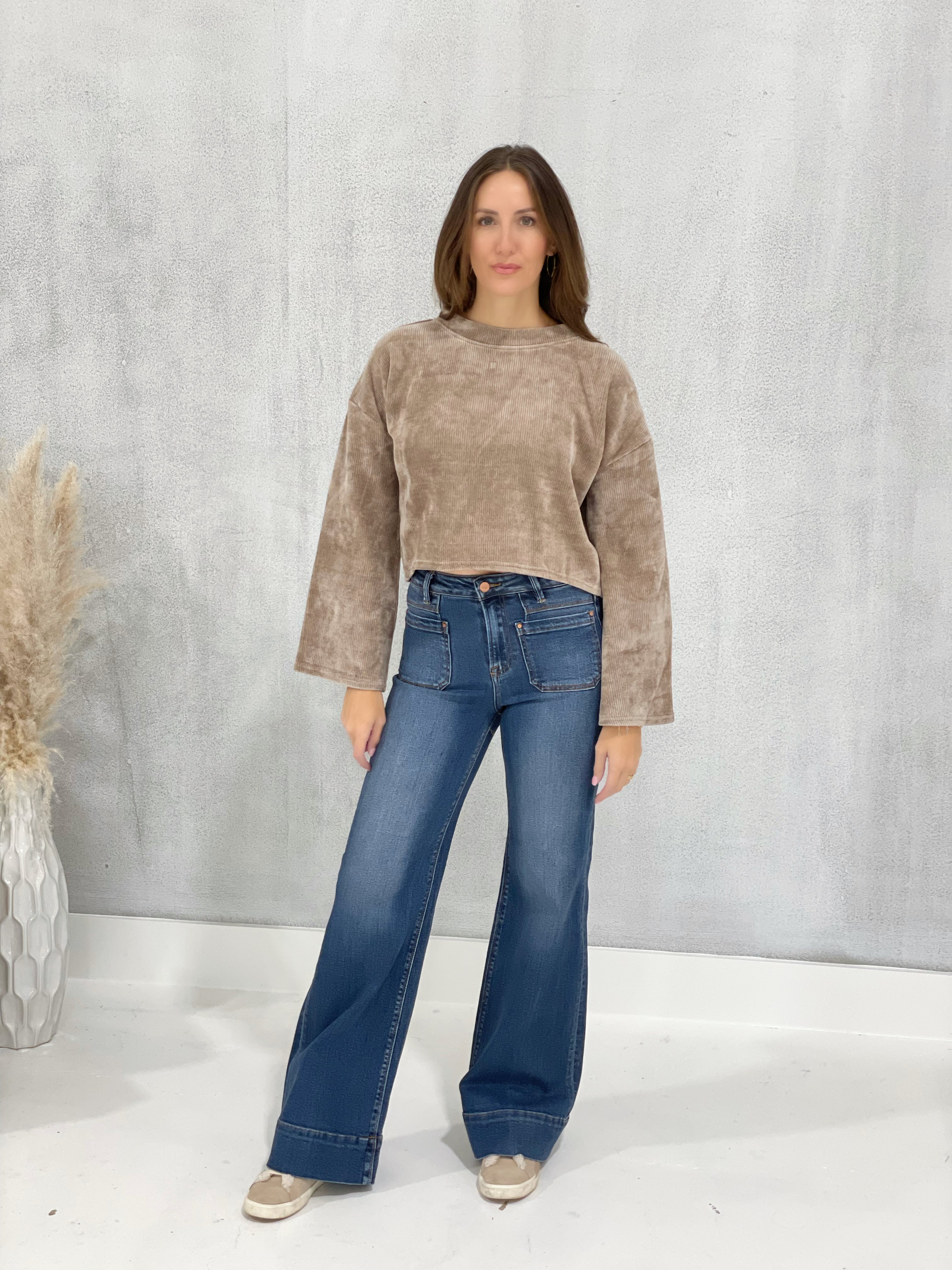 Right Reasons Sweater - Taupe