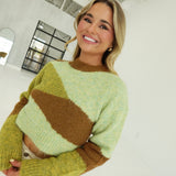 Your Downfall Cropped Sweater