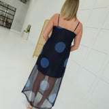 Midnight Overlay Maxi Dress