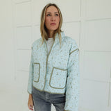 Fable of Winter Jacket - Sage Multi