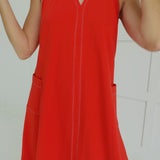 Sweet Vengeance Maxi Dress - Red