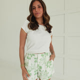Cecil Floral Shorts - Green