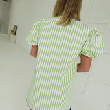 This or That Mini Dress - Lime
