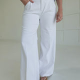 Crisp-Cut Pleated Jean