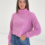 Crystal Clear Sweater - Mauve