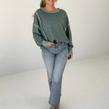 Foggy Bottom Pullover - Green