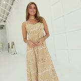 Danica Midi Dress - Khaki