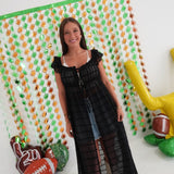 Salana Over Dress - Black