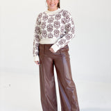 The Frenzy Sweater - Chocolate Brown