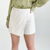 Woods Overlap Skort - Ivory