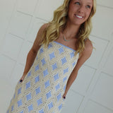 Sally's Seaside Mini Dress - Chambray