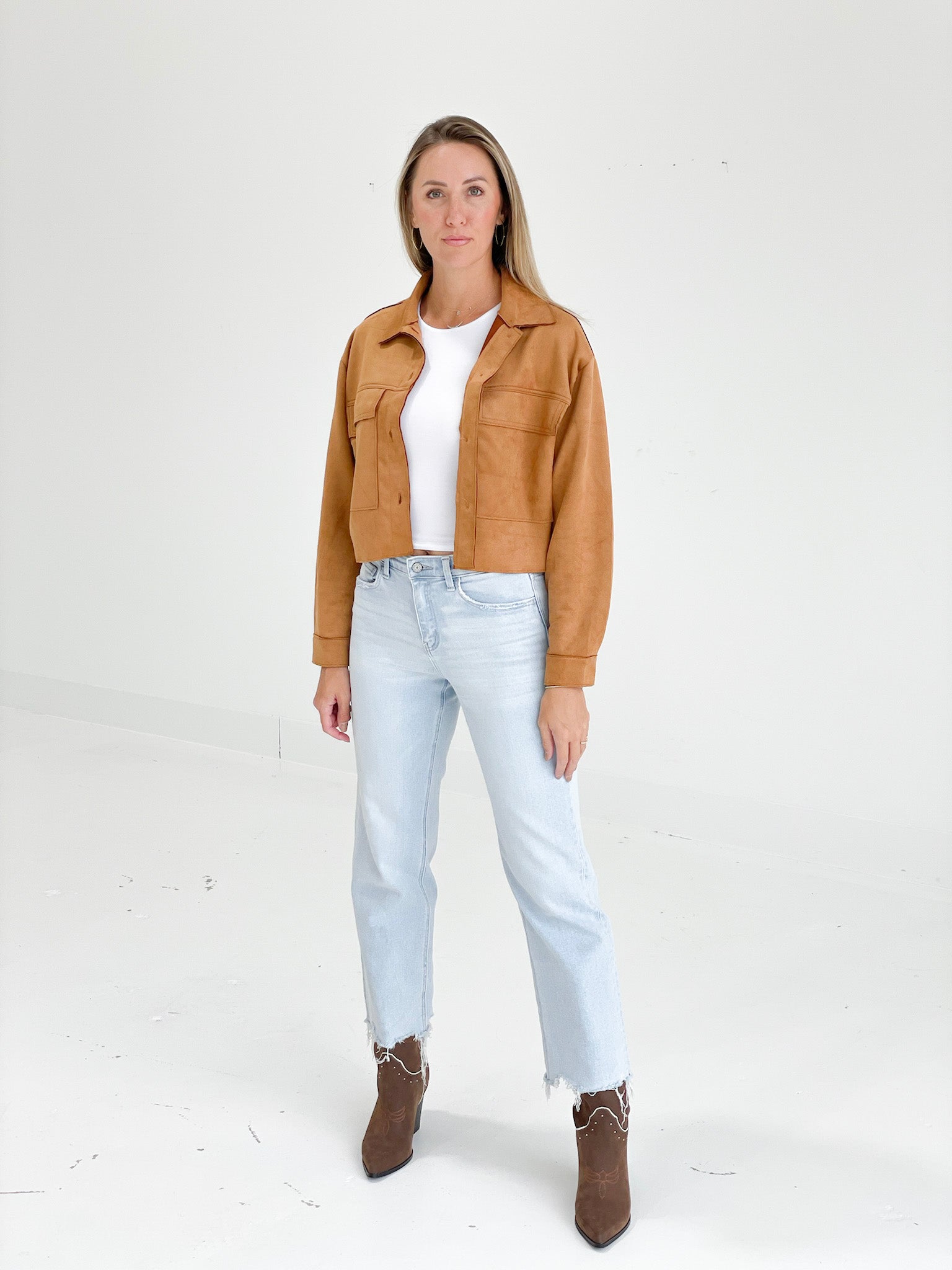 Swayed One Way Jacket - Cappuccino