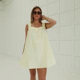 Fontana Swing Dress - Lt Yellow