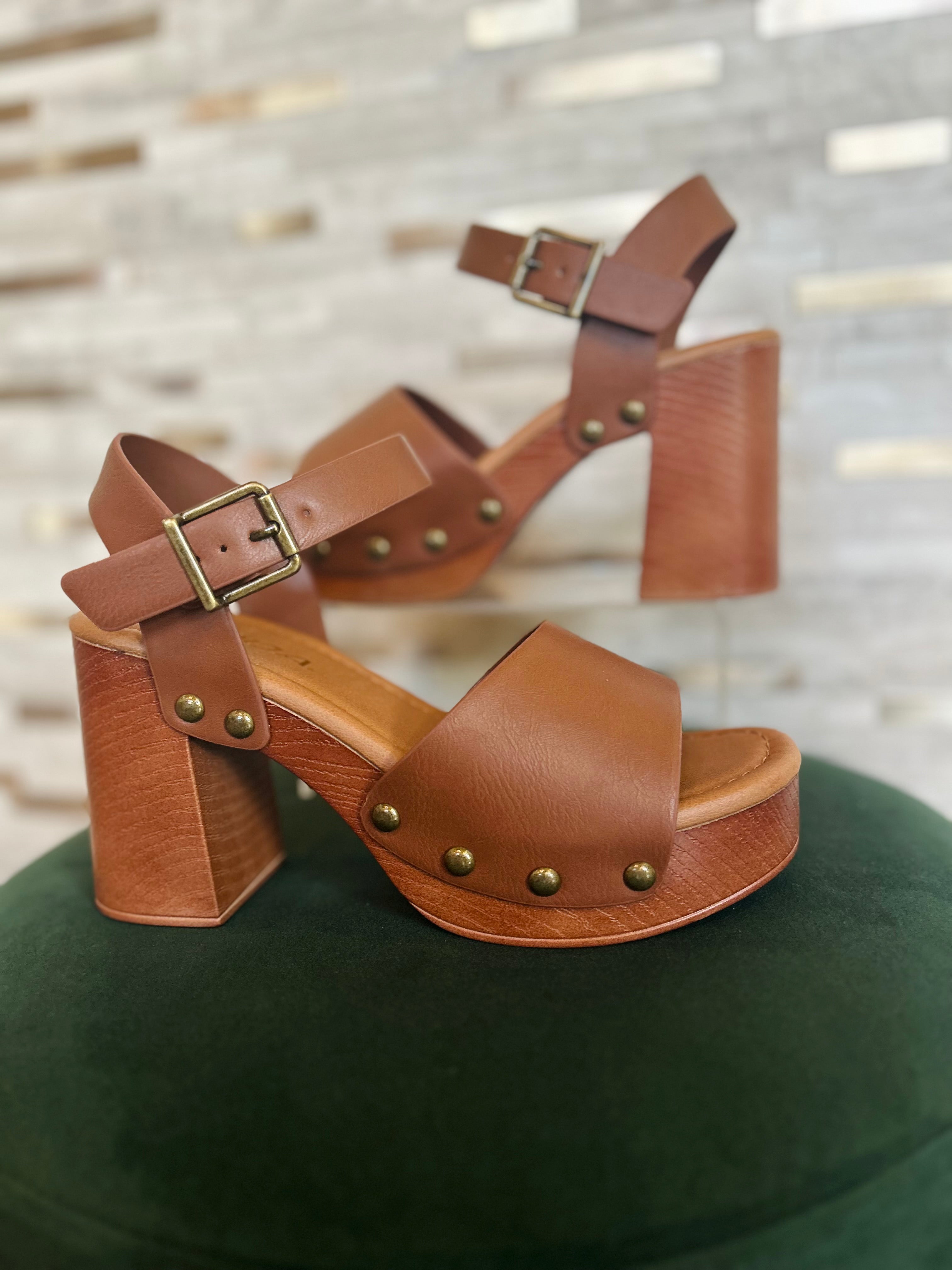 Dylan Wooden Heels