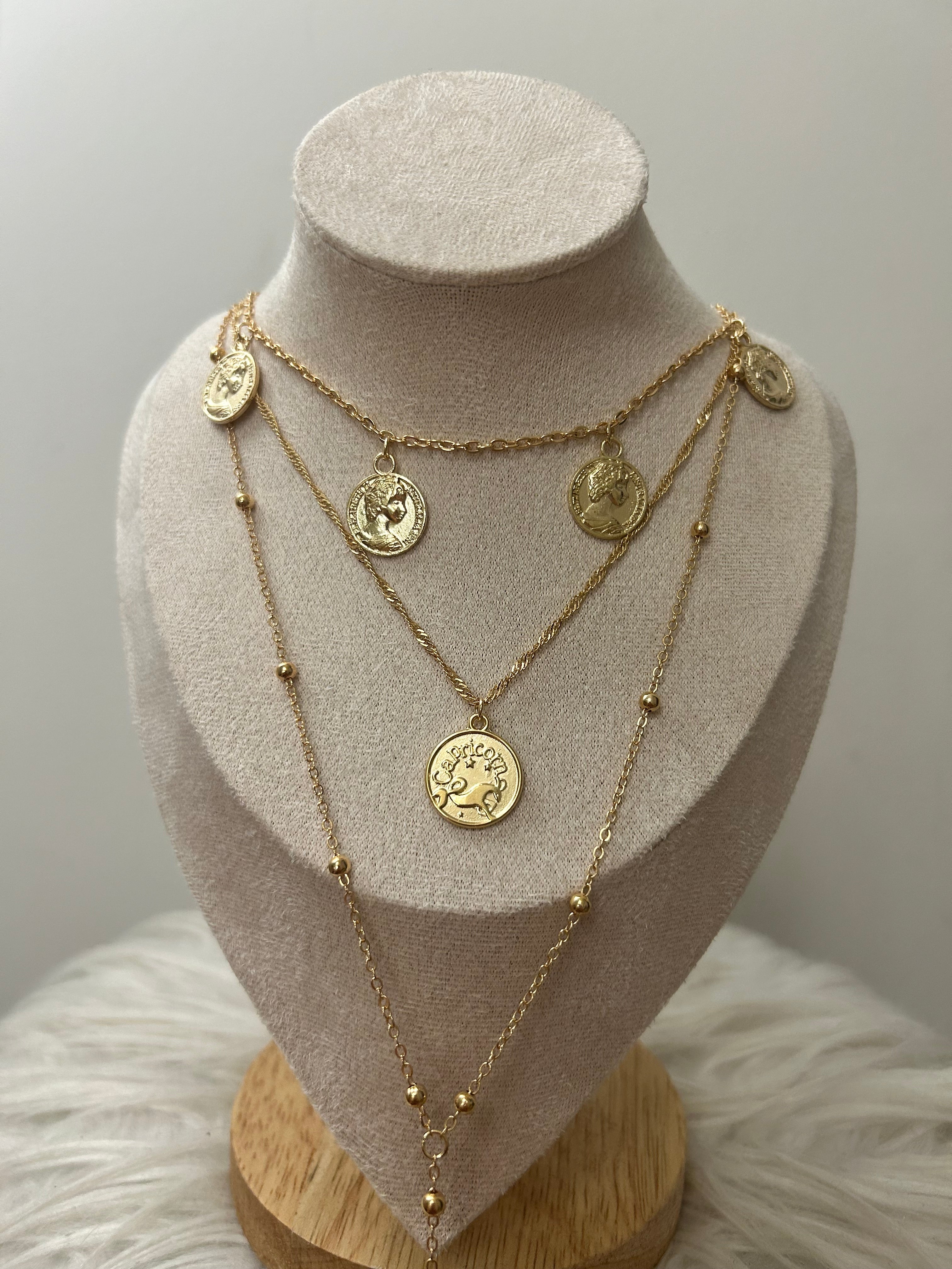 Coined Necklace