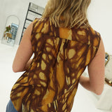 Monarch Sleeveless Blouse