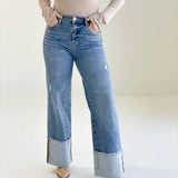 Chapman Wide Cuffed Jeans