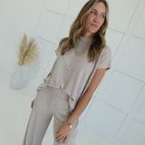 The Links Ribbed Set - Oatmeal