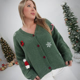 Martha Holiday Cardi