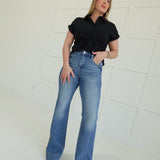 Angela Mid Rise Jeans