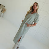 Ida Midi Dress - Hunter